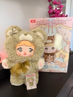 Nommi 400% Good Night Bear - (Star) sage green